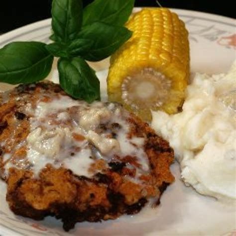 Country Fried Steak with White Gravy