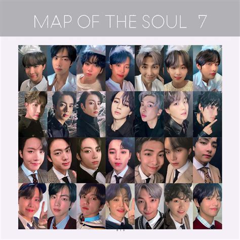 [READY] Photocard BTS Map Of The Soul 7 Album Full Member Unofficial Version Murah Lengkap ...