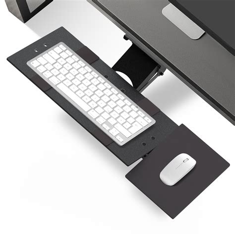 Ergonomic Under-Desk Computer Keyboard Tray adjustable height negative ...