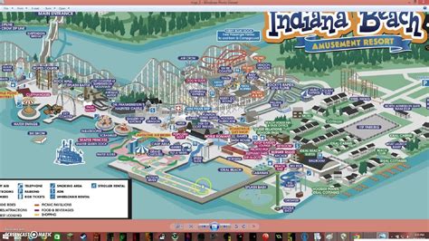 Indiana Beach Map | Beach Map