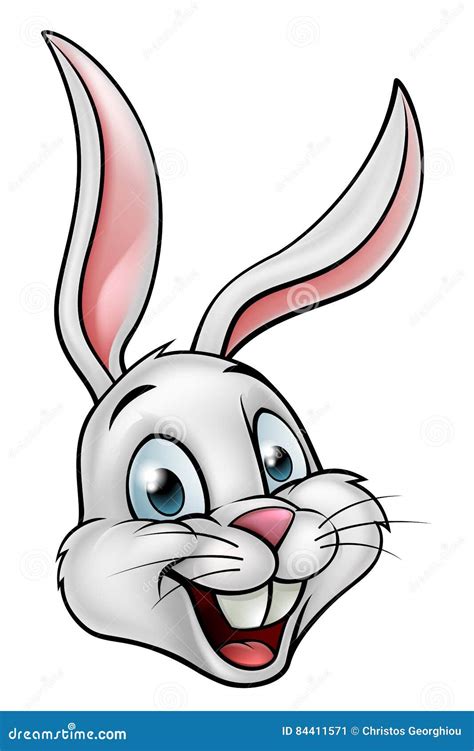 Bunny Face Cartoon - Bunny Face Stupid Free Vector Graphic On Pixabay ...