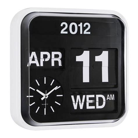 Flip Clock - Karlsson - Various Sizes & Colours.