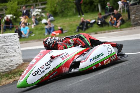 Birchalls Blitz Lap and Race Records in Isle of Man TT Sidecar Race 1 - Cycle News