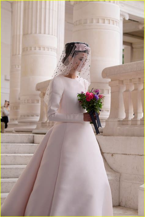 Photo: margaret qualley wedding dress chanel show 02 | Photo 4584806 ...