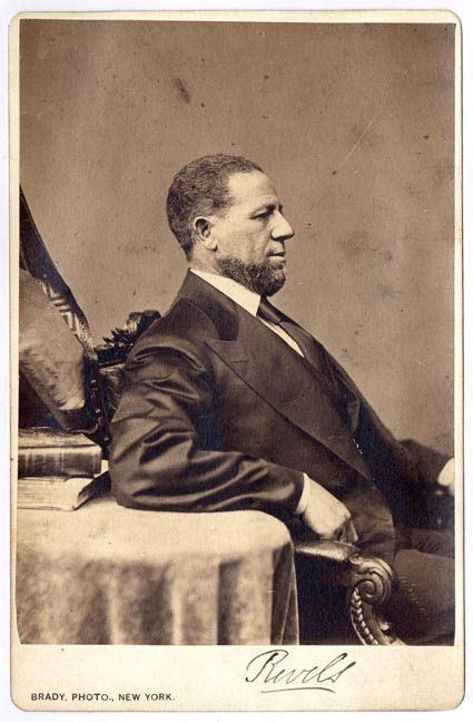 The FIRST Black Senator; a RARE photograph and great portrait by Mathew ...