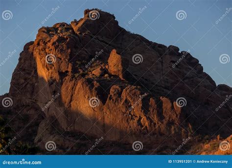 Camelback Mountain at Sunrise Stock Image - Image of hiking, destination: 113951201