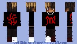 XXXTENTACION ( outifit revenge ) Minecraft Skin