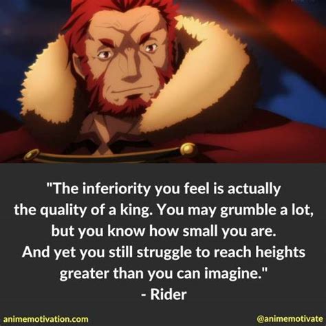 11 Surprisingly Good Rider Quotes From Fate Zero Anime