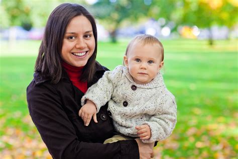 Mother And Baby In Park Free Stock Photo - Public Domain Pictures