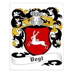 Vogt Coat of Arms Posters > Vogt Coat of Arms, Family Crest > coats of arms, family crests