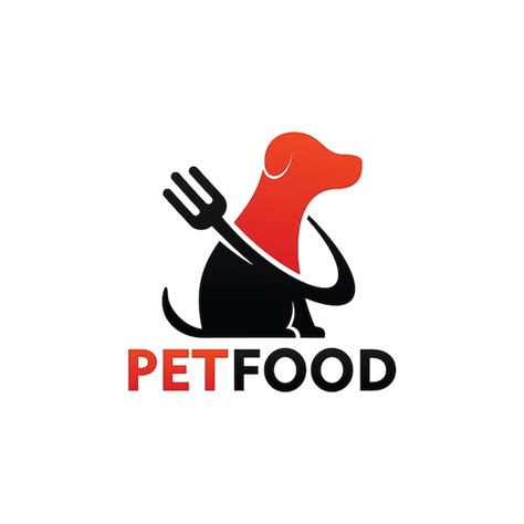 Premium Vector | Pet Food Logo Template Design