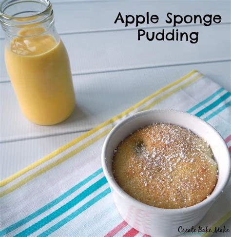 Apple Sponge Pudding - Create Bake Make