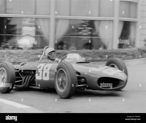 Ferrari 156 Sharknose, Phil Hill, l 1961 Monaco Grand Prix Stock Photo ...