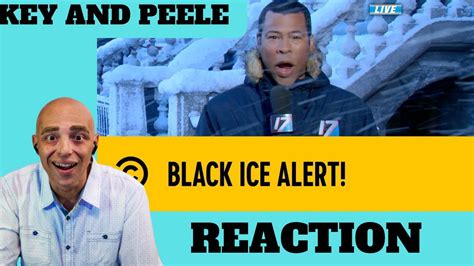 Key and Peele - Black Ice Alert - Reaction #tv #comedy #react - YouTube