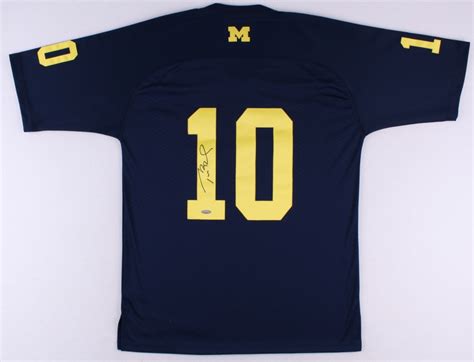 Tom Brady Signed Michigan Wolverines Jersey (TriStar COA) | Pristine ...