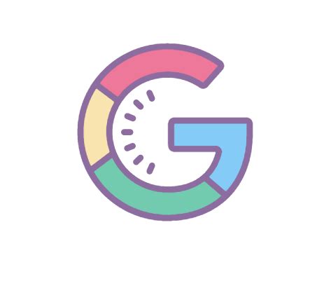 Google Cute Color Icon in PNG, SVG