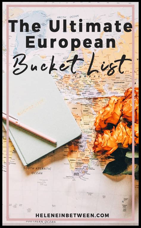 The Ultimate European Bucket List | European bucket list, Europe bucket list, European holidays