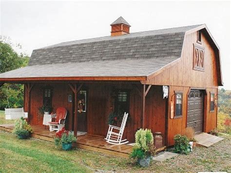 These Amish Barn Homes Start At $11,585 - Adorable Living Spaces