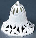 Filigree Bell #2 - JustCakeToppers.com
