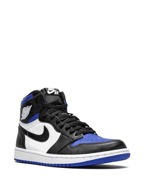 Jordan Air Jordan 1 Retro High OG "Royal Toe" Sneakers | Black ...