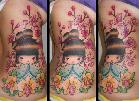 Kokeshi tattoo | Kokeshi tattoo, Doll tattoo, Japanese sleeve tattoos