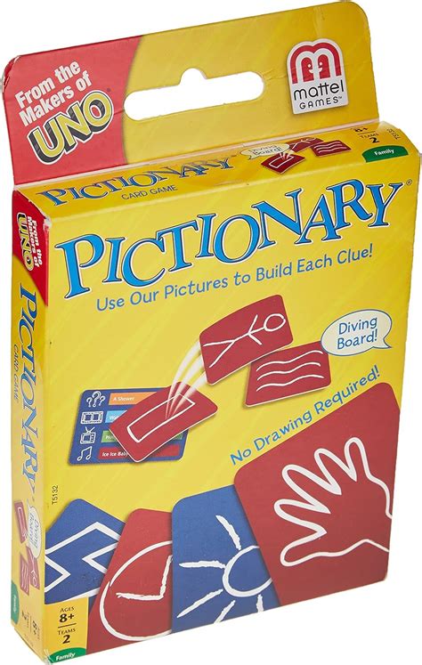 Pictionary Card Game Using Cards and Charades to Act Out Clues?: Buy Online at Best Price in UAE ...