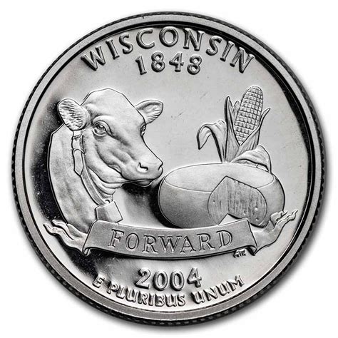 Buy 2004-S Wisconsin State Quarter Gem Proof (Silver) | APMEX