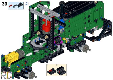 [Instructions] Motorize LEGO 42157 John Deere 948L-II Skidder