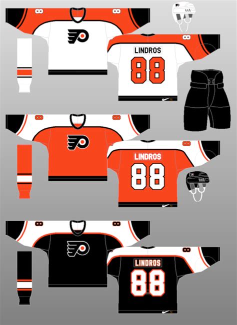 Philadelphia Flyers 1997-2001 - The (unofficial) NHL Uniform Database