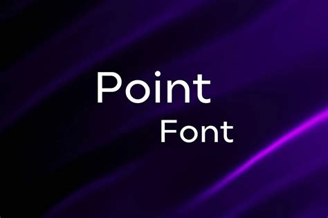 Point Font Free Download