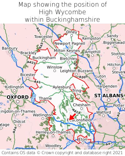 Where is High Wycombe? High Wycombe on a map