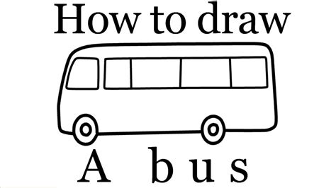 School Bus Drawing Easy