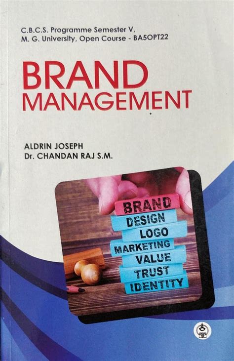 Brand Management For BCom 5th Semester (Open Course)- MG University Kottayam - Online Book Store ...