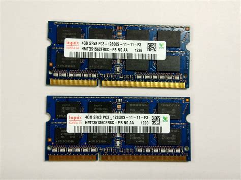 2021 Laptop RAM For Hynix DDR3 8GB 1600MHz PC3 12800S Original ...