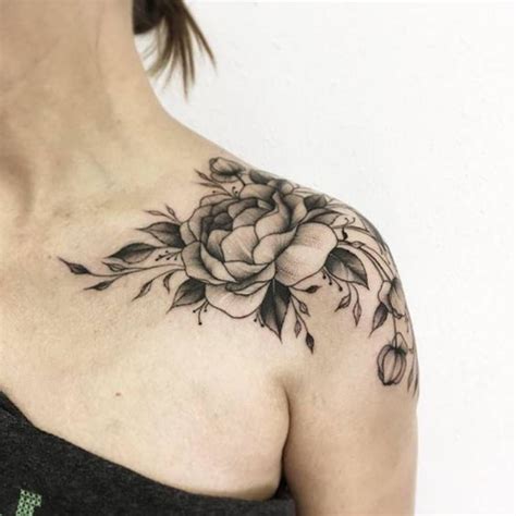 Tatouage pivoine sur l'épaule - 15 idées de tatouages pivoine pour ...