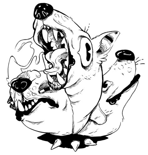 Cerberus Drawing | Free download on ClipArtMag