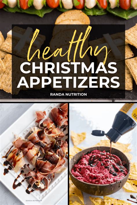 60+ Healthy Christmas Appetizers You'll Love | Randa Nutrition