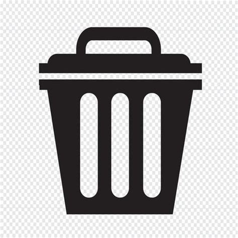 Trash can icon symbol Illustration 630479 Vector Art at Vecteezy