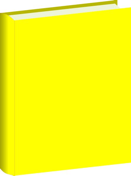 Yellow Book Clip Art at Clker.com - vector clip art online, royalty ...