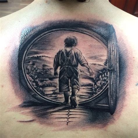 #hobbit #tattoo #3dtattoo | Middle earth tattoo, Geek tattoo, Tattoos