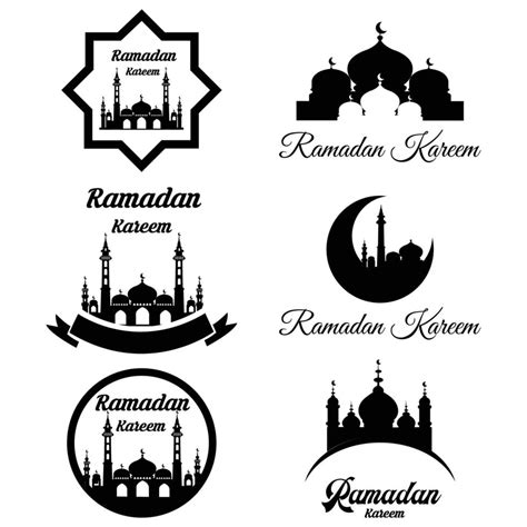 Ramadan Kareem greeting card background vector design, Islamic holidays, with star lamp mosque ...