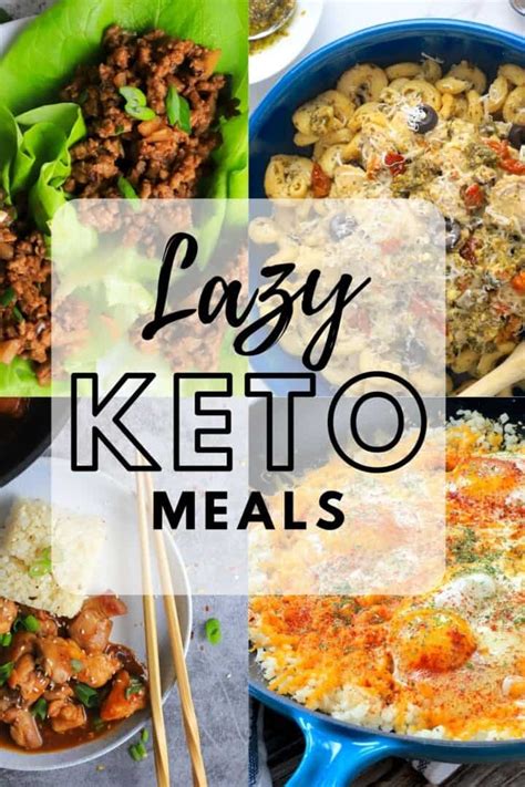 Lazy Keto Meals: Quick and Delicious Low Carb Recipes - I Hacked Diabetes