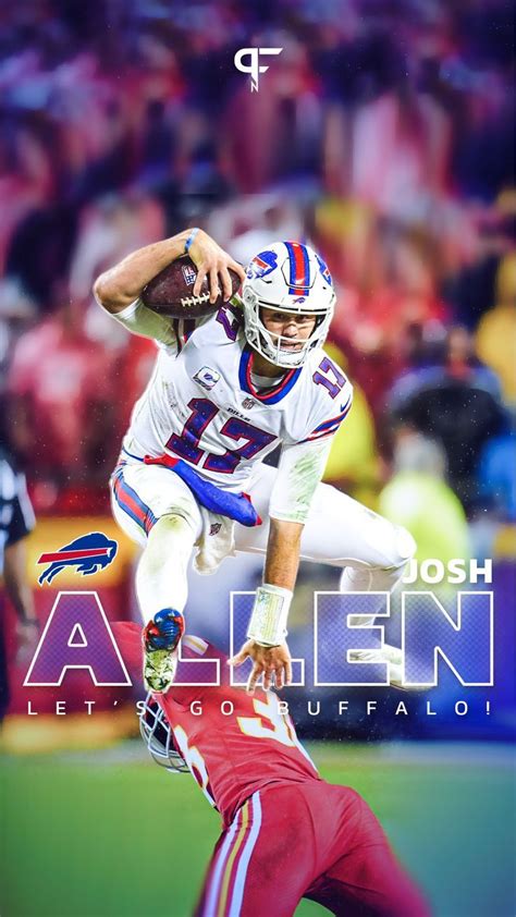 Josh Allen Wallpaper, Buffalo Bills Wallpaper, NFL Wallpaper | Nfl ...