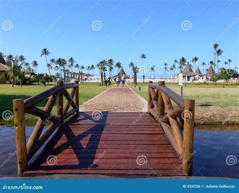 Wooden Bridge Over Lake Royalty Free Stock Image - Image: 934256