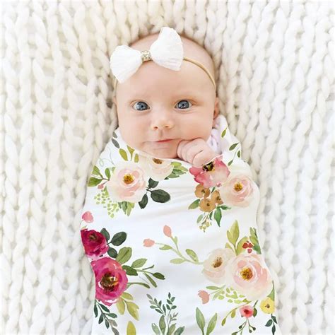 2018 Baby Swaddle Wrap Soft Baby Blankets Newborn Swaddle Soft Wrap Infant Sleeping Bag Warm ...