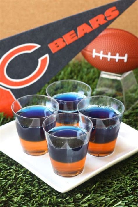 Best Chicago Bears Jell-O Shots Recipe-How to Make Chicago Bears Jell-O Shots-Delish.com Chicago ...