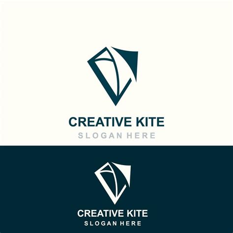 Kite Logo Design. paper kite handrawn style and creative. minimalist, and luxury logo vector ...