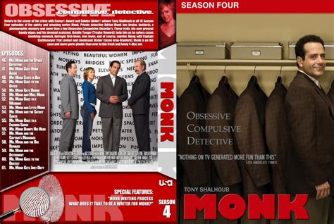 Monk - Season 4 - TV DVD Custom Covers - Monk - Season 4 :: DVD Covers