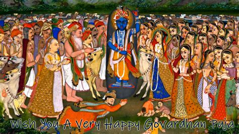 Krishna Govardhan Hd Photo Image | Festivals