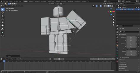 Roblox Rig Won't Work When I Rig it in Blender - Art Design Support ...